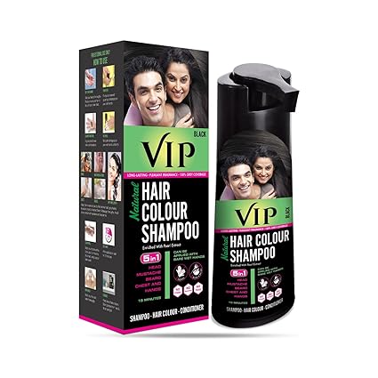 VIP 3 IN 1 HAIR COLOR SHAMPOO 200 ML